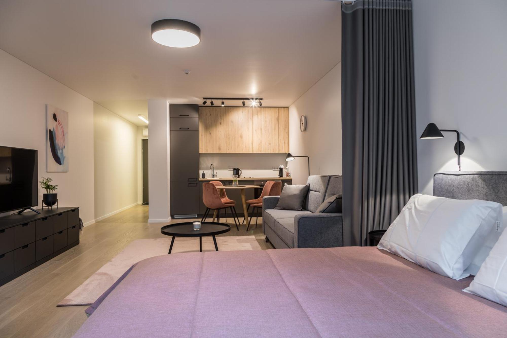 Apartment Hotel Laisve ドルスキニンカイ 部屋 写真